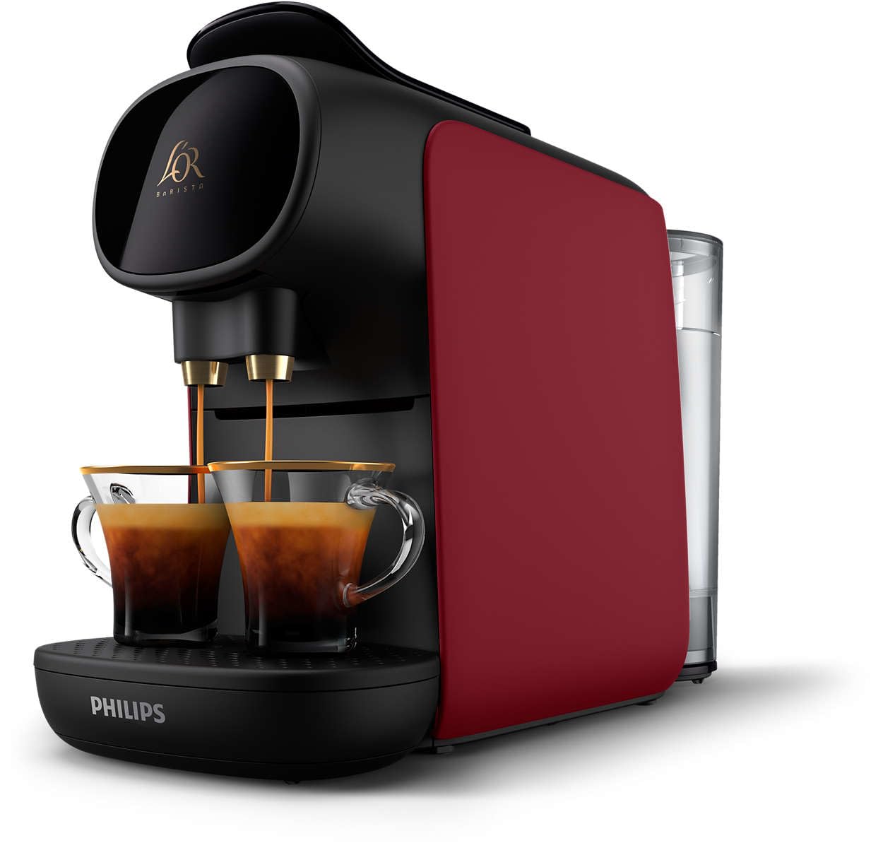 Cafetiere a dosette LM9012/50 - L'Or Sublime - Rouge