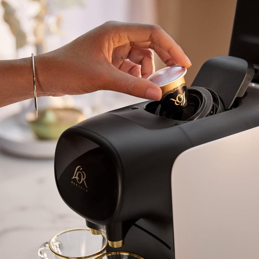 L'Or Barista Sublime, Machine à Café à Capsules, Blanc, LM9012/00