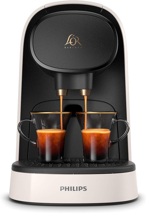 L'Or Barista Original, Machine à café à Capsules, Double Capsule, Double Plaisir, Blanc, LM8012/00